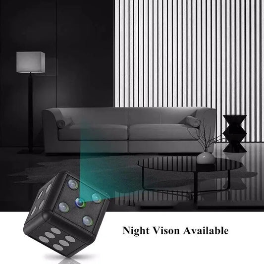 Mini Dice Camera - HD 1080P Night Vision Security Camera with Motion Detection - ShopandTop