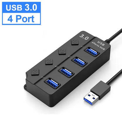 HUB USB 3.0 USB Splitter 2.0 - ShopandTop