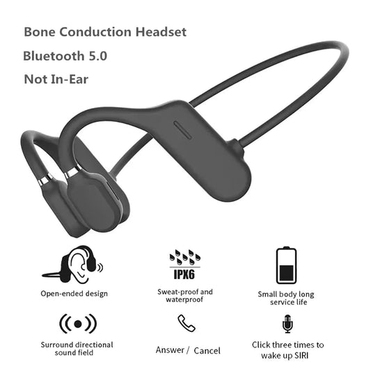 Bone Conduction Headphones Bluetooth - ShopandTop