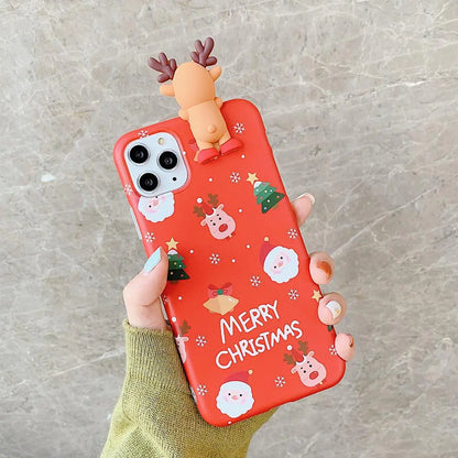 3D Christmas Reindeer Case - ShopandTop