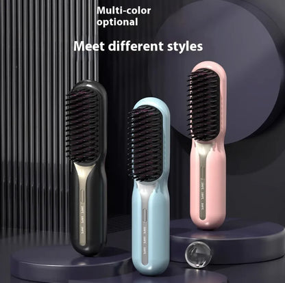 Wireless Charging Hair Straightening Comb