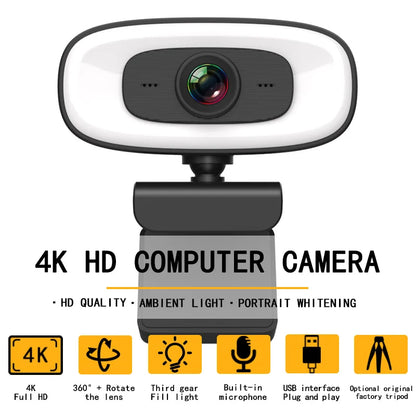 4K Mini HD Webcam - ShopandTop