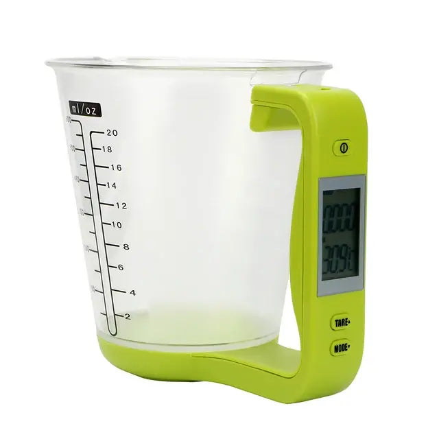 Digital Kitchen Scale LCD Beaker Measuring Cup - ShopandTop