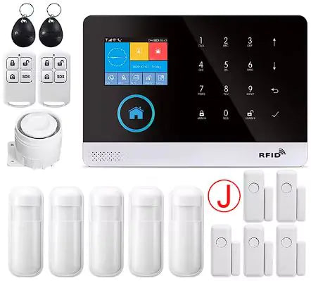 GauTone PG103 Wireless Home Security Alarm - WiFi & GSM Connectivity - ShopandTop