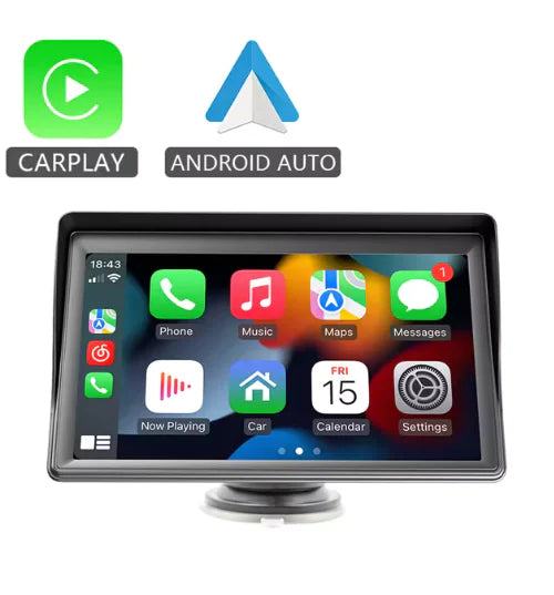 Smart Drive 7 – 7-Inch Portable Touchscreen Car Multimedia Player with Apple CarPlay & Android Auto - ShopandTop