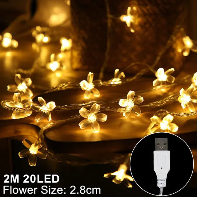 Snowflake LED Christmas Lights - ShopandTop