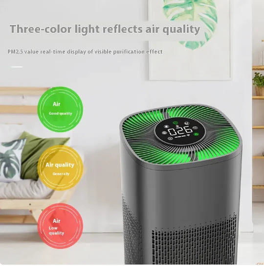 BHTNYOO Smart Air Purifier with H13 HEPA Filter and Sleep Music