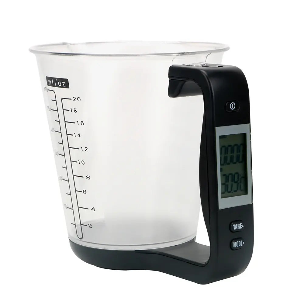 Digital Kitchen Scale LCD Beaker Measuring Cup - ShopandTop