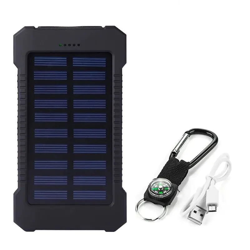 Solar-Powered Power Bank – Stay Charged and Ready for Any Adventure - ShopandTop