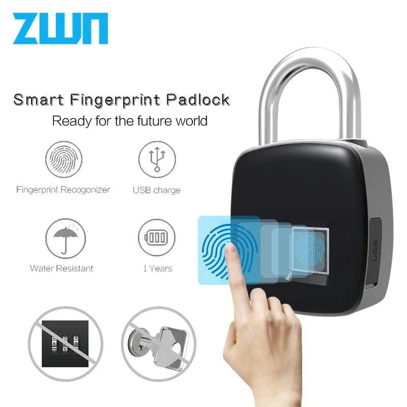 Smart Electronic Fingerprint Lock - ShopandTop