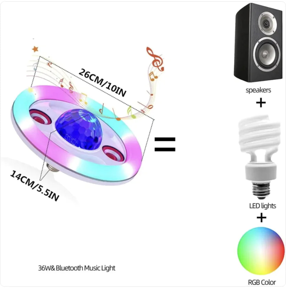 Bluetooth Music LED Stage Light Ball - ShopandTop