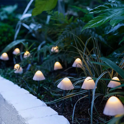 Solar Mushroom Lamp – Eco-Friendly Outdoor Lighting with Whimsical Design for Garden & Patio - ShopandTop