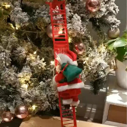 Electric Climbing Santa Doll - ShopandTop