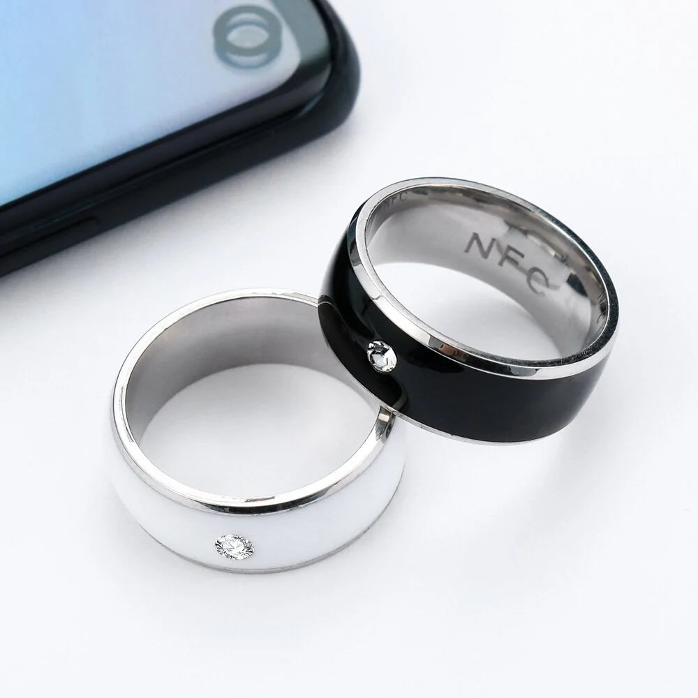 NFC Finger Ring – Intelligent Wearable for Seamless Connectivity - ShopandTop