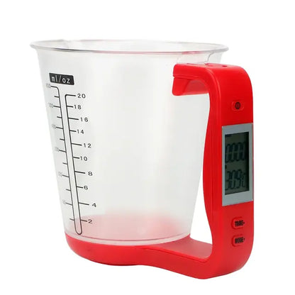 Digital Kitchen Scale LCD Beaker Measuring Cup - ShopandTop