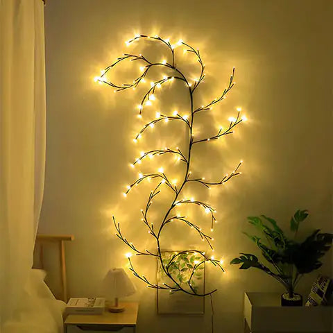 Led Light Room Decor Tree Vines - ShopandTop