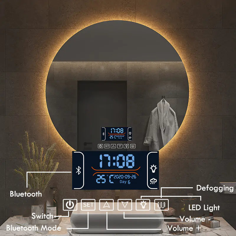 LED Bathroom Mirror - ShopandTop