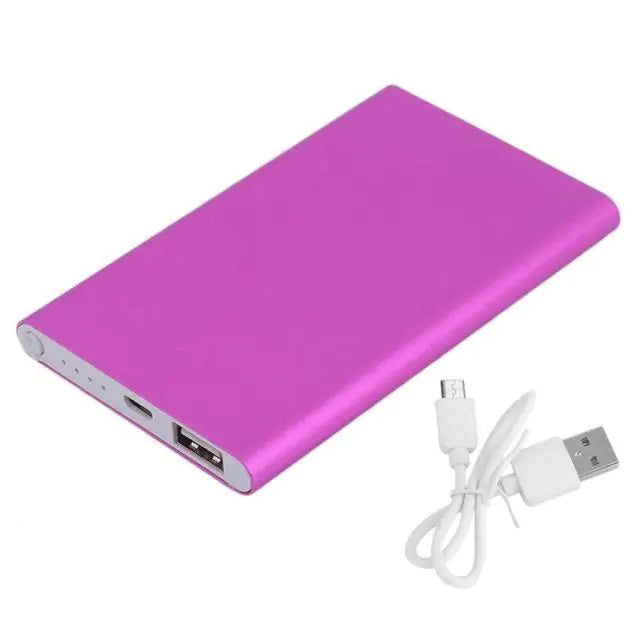 Mini Ultrathin Power Bank – Compact, Sleek, and Powerful Charging for On-the-Go - ShopandTop