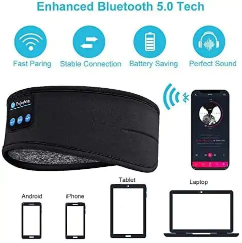 Bluetooth Sleeping Headphones Headband - ShopandTop