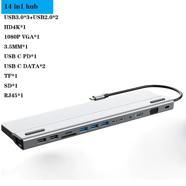 USB C Laptop Docking Station HUB