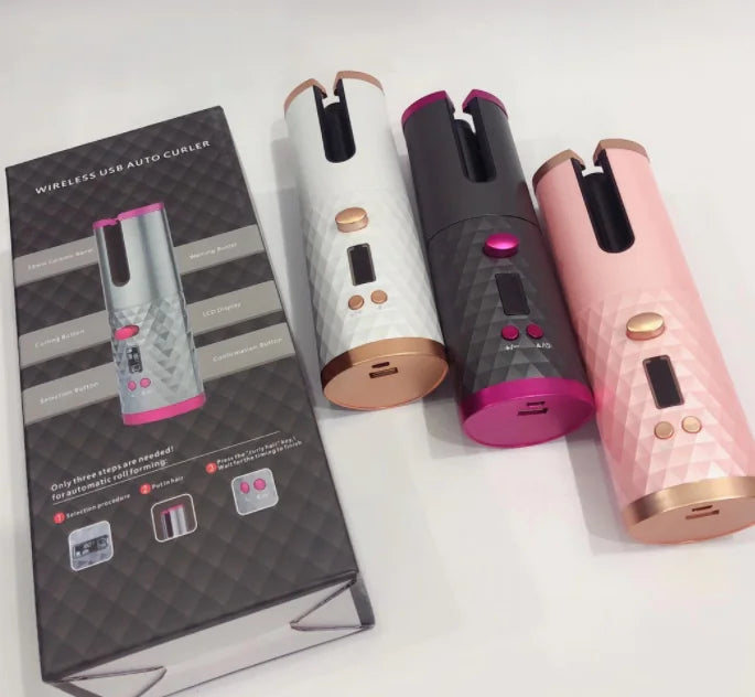 Portable Wireless Curling Iron