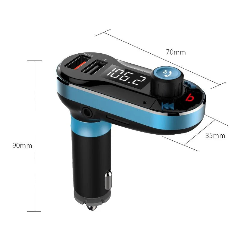 Bluetooth Handsfree Call Car Audio MP3 Player