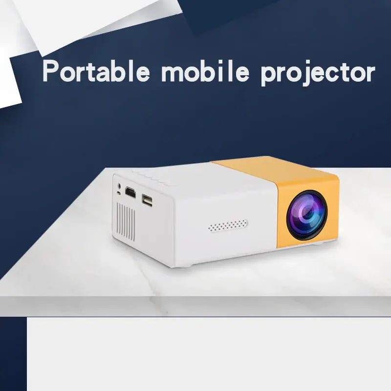 Audio Home Multimedia Player Smart Projector - HD Visuals & Immersive Sound - ShopandTop