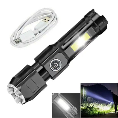 LED Portable Flashlight - Compact, Durable, and Versatile Lighting for All Adventures - ShopandTop