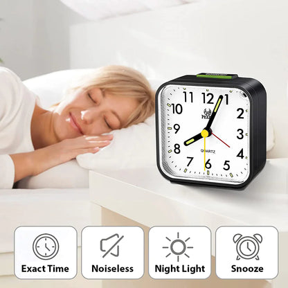 LED Desk Alarm Clock Nightlight - ShopandTop