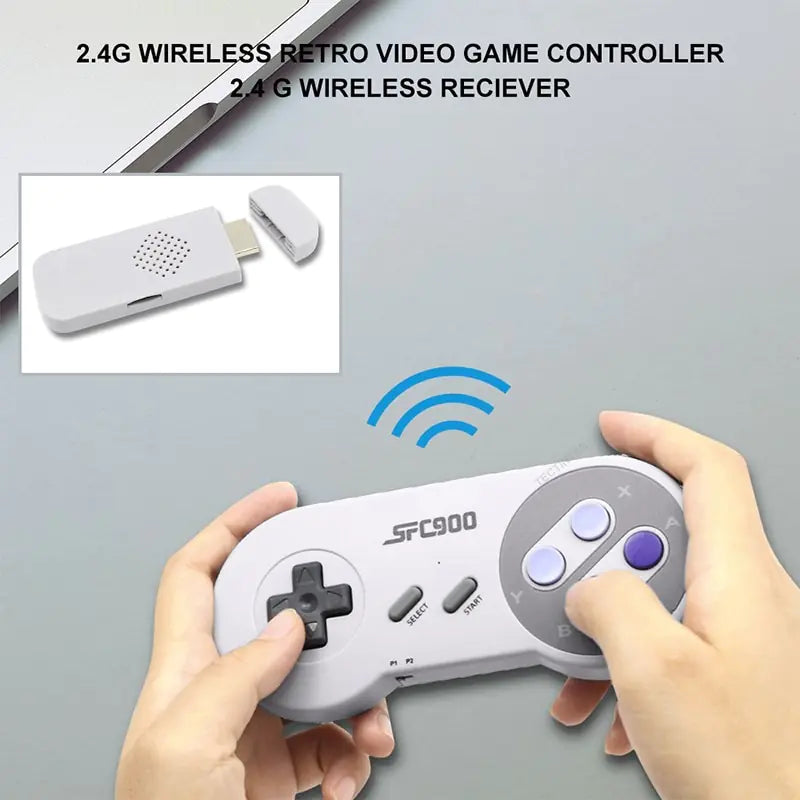 1500 Games HDMI-Compatible Video Game Console for SNES/NES - ShopandTop