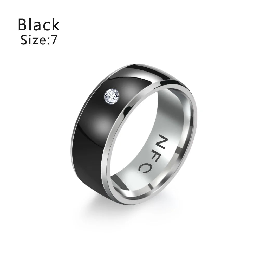 NFC Finger Ring – Intelligent Wearable for Seamless Connectivity - ShopandTop