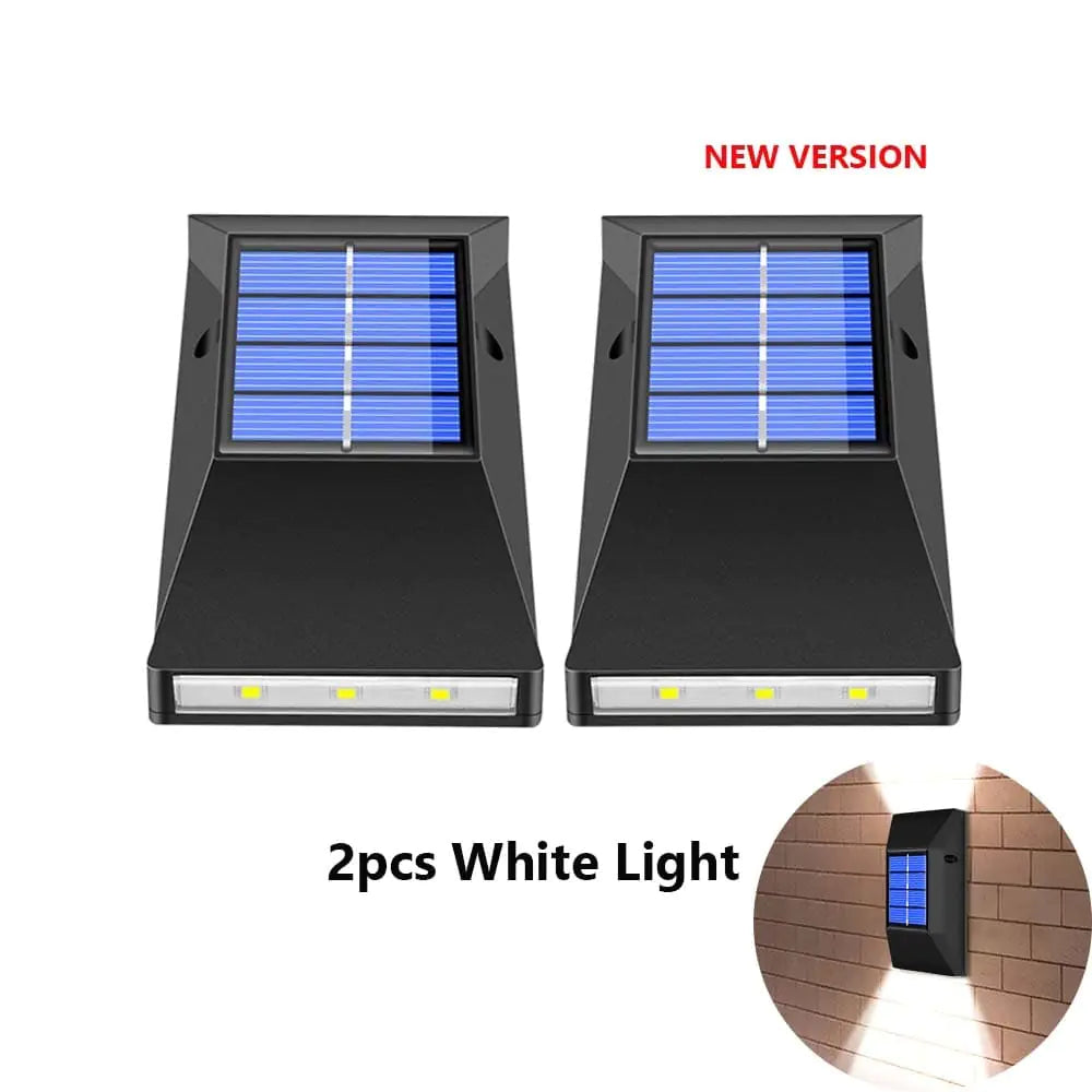 Outdoor Solar Light – Waterproof LED Wall Lamp for Gardens, Corridors, and Gates - ShopandTop