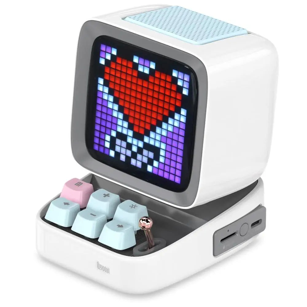 Retro Pixel Art Bluetooth Speaker and Alarm Clock - ShopandTop