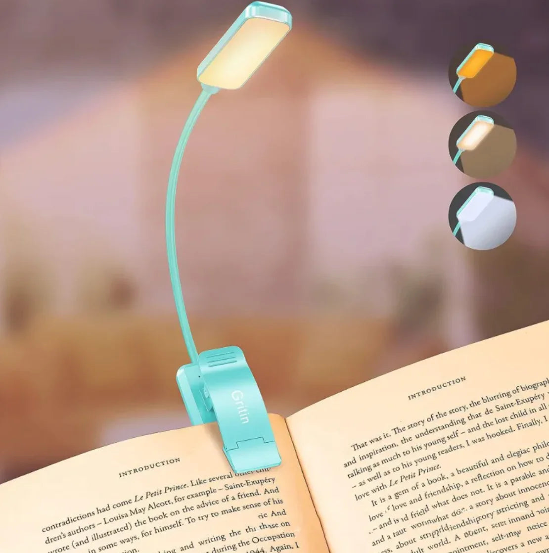 Minimalist LED Rechargeable Book Light - ShopandTop