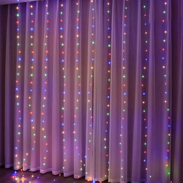 Christmas Curtain Lights - ShopandTop