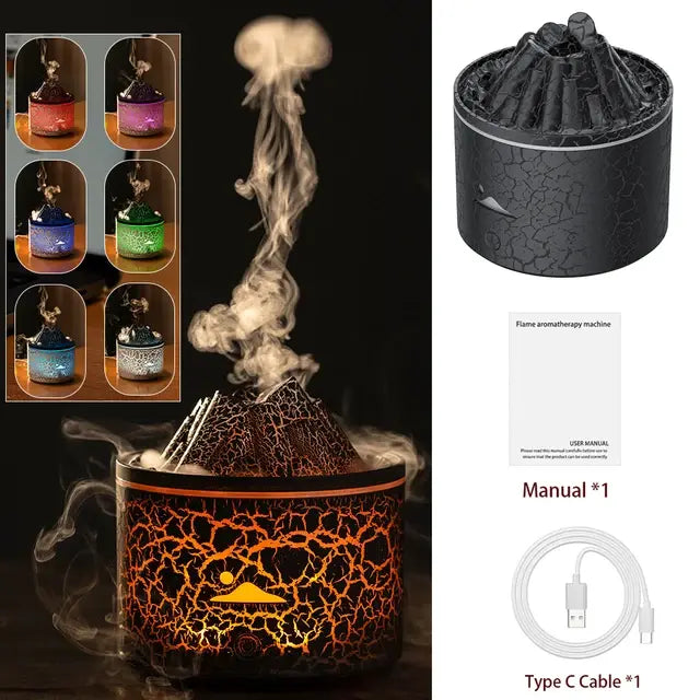 Volcano Fire Flame Air Humidifier - ShopandTop