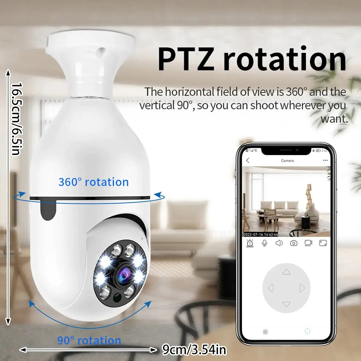 5G Light Bulb Security Camera - ShopandTop