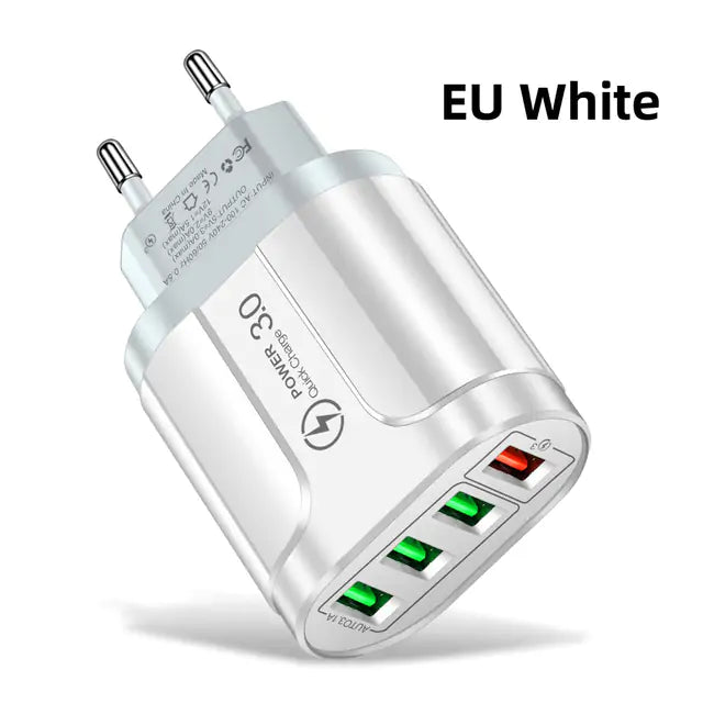 45W USB Charger - Fast, Multi-Port, and Travel-Friendly