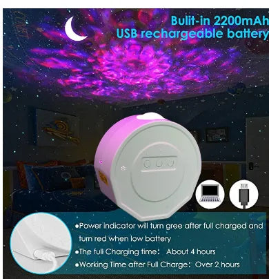 Starry Sky Galaxy Bedroom Star Night Light - ShopandTop