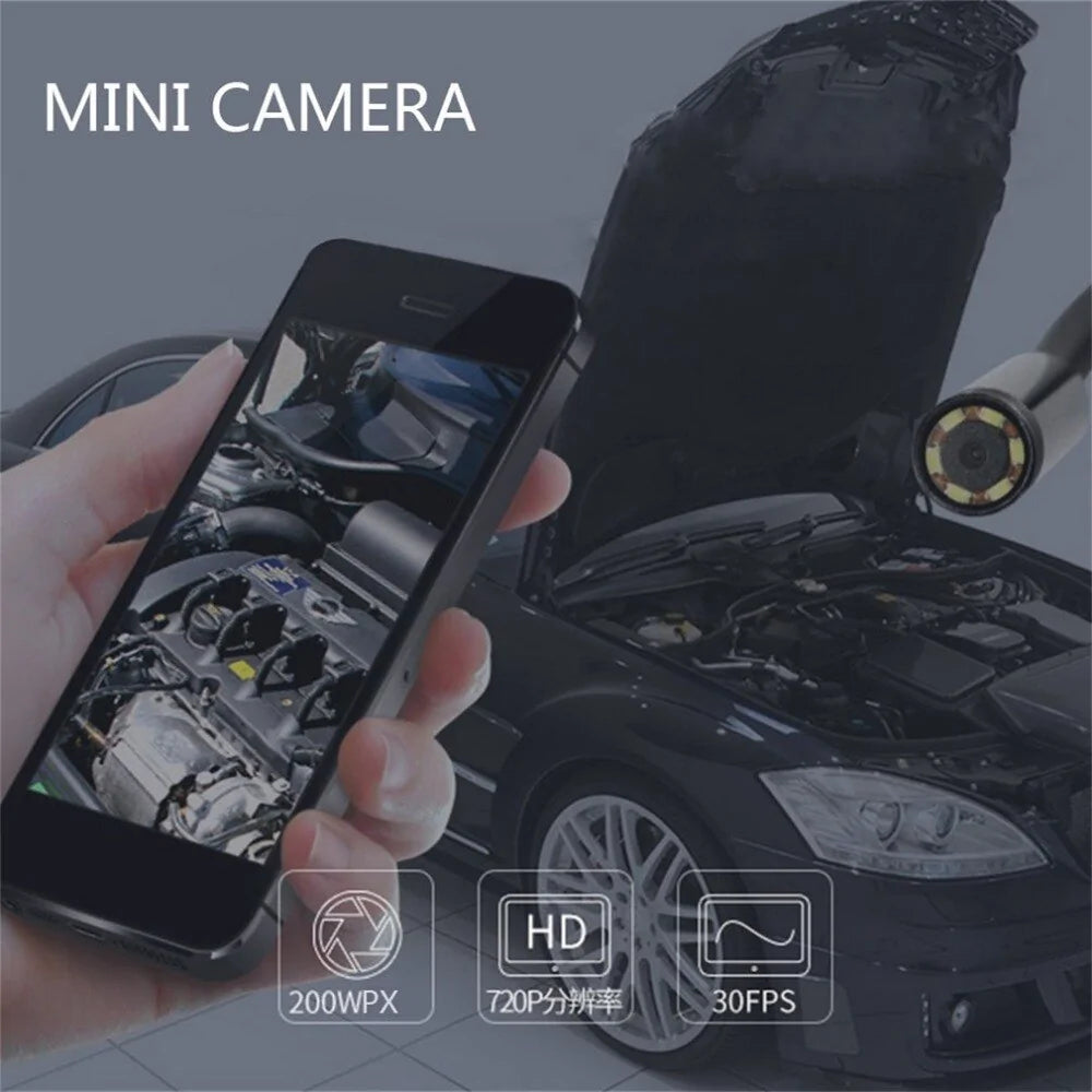 Mini Waterproof Endoscope Camera - High-Resolution Inspection in Tight Spaces - ShopandTop