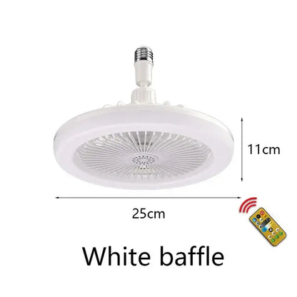 Ceiling Lamp with Remote-Controlled Cooling Fan - Stylish Lighting & Cooling Solution