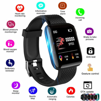 Smart Fitness Tracker – Real-Time Health Monitoring, Goal Setting, and Customizable Design - ShopandTop