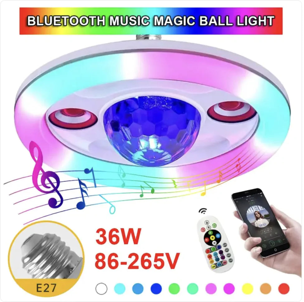 Bluetooth Music LED Stage Light Ball - ShopandTop