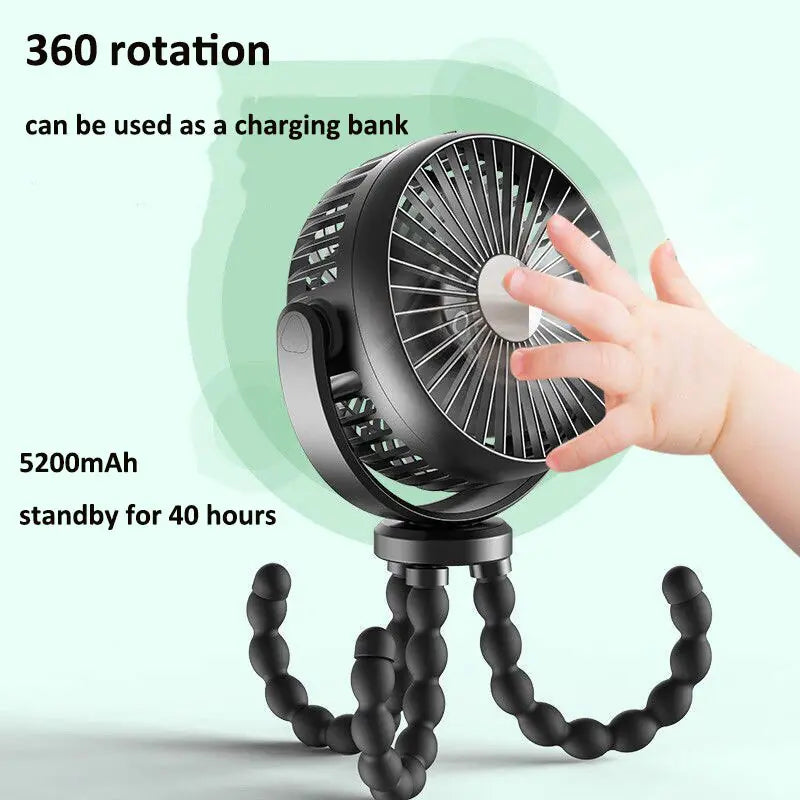 Xiaomi Portable Stroller Fan - ShopandTop