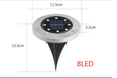 Solar Garden Disk Light - ShopandTop