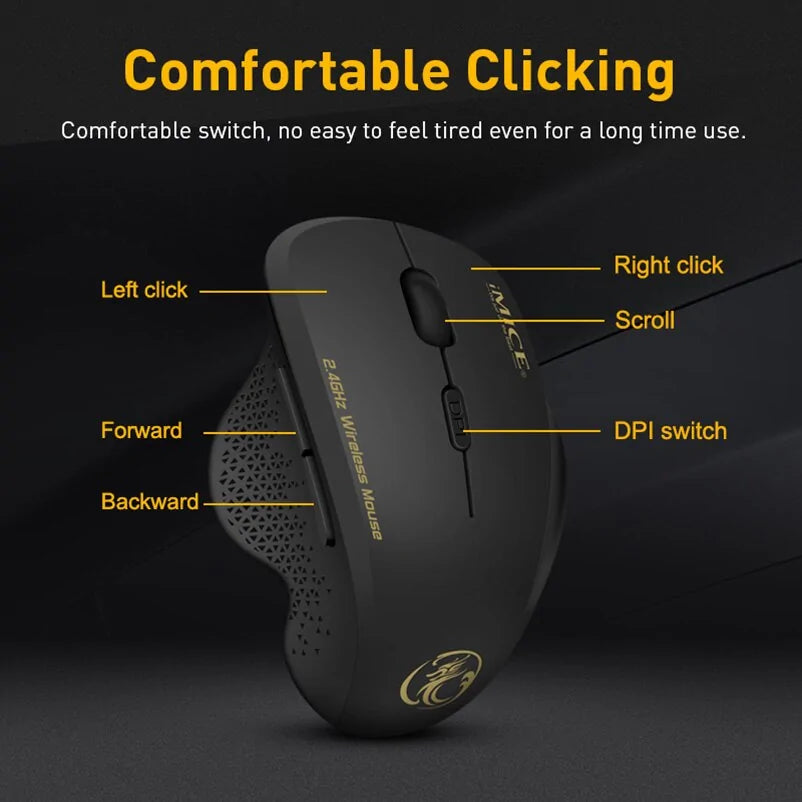 Wireless Computer Mouse - ShopandTop