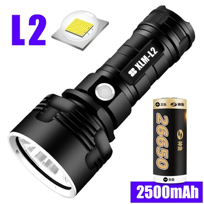 Ultra-Powerful LED Flashlight - Direct Charge & Battery Monitoring - ShopandTop