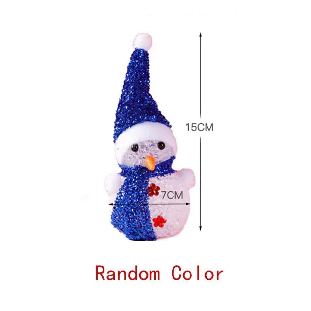 Solar Christmas Lights Snowman - ShopandTop