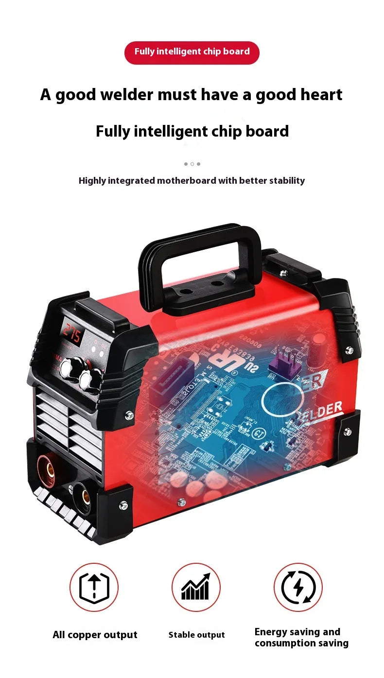 110V Double Voltage Household Welding Machine (Red)