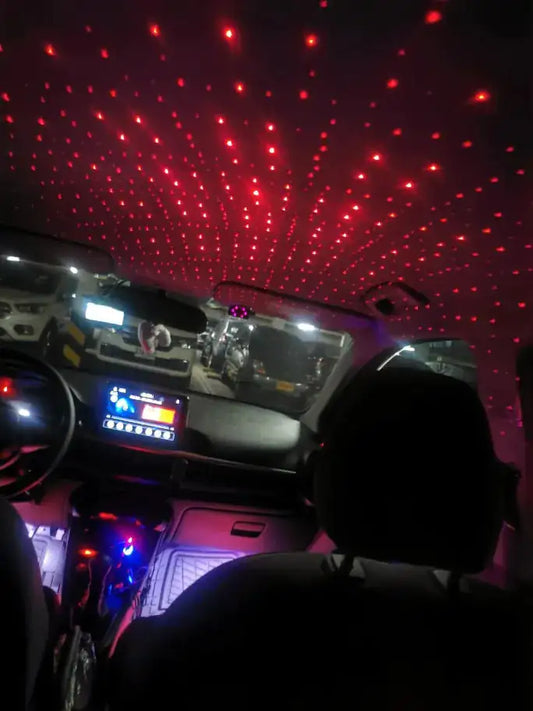 Car Roof Star Night Light Projector